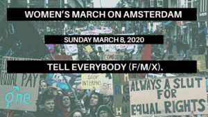 womensmarch internationale vrouwendag amsterdam 8 maart 2020