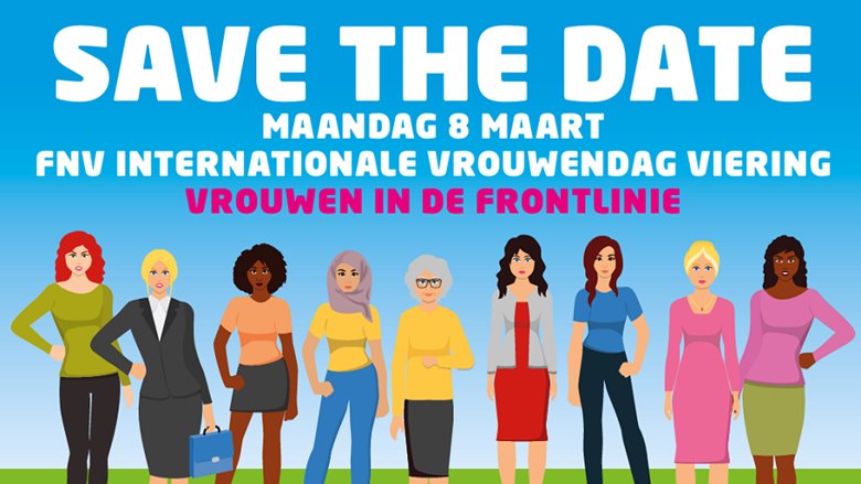 FNV Vrouw internationale vrouwendag
