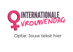 kaart met logo Internationale Vrouwendag©