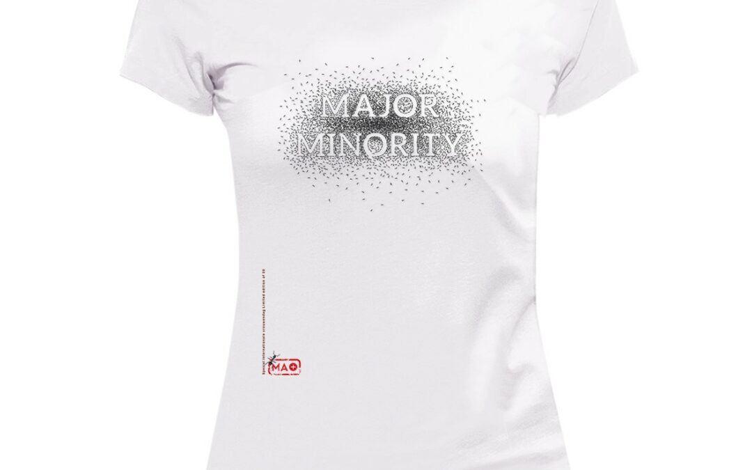 mjor mainority shirt internationale vrouwendag limited edition by marit otto