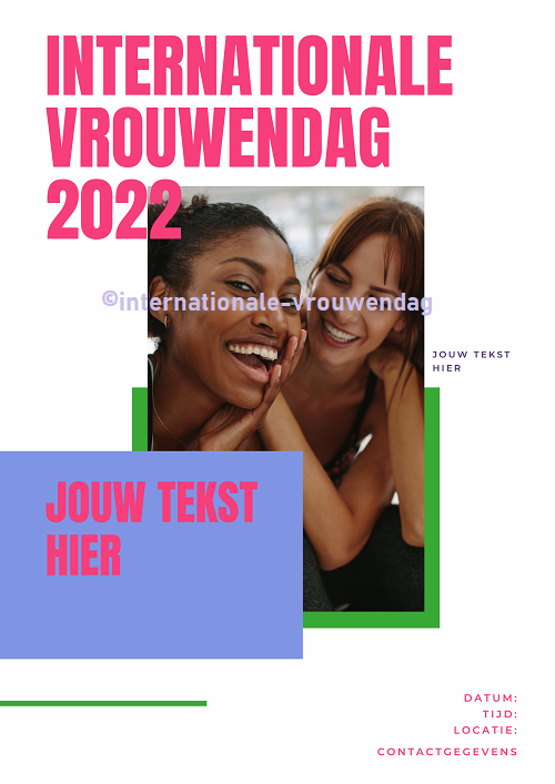 poster pakket 2 internationale vrouwendag 2022