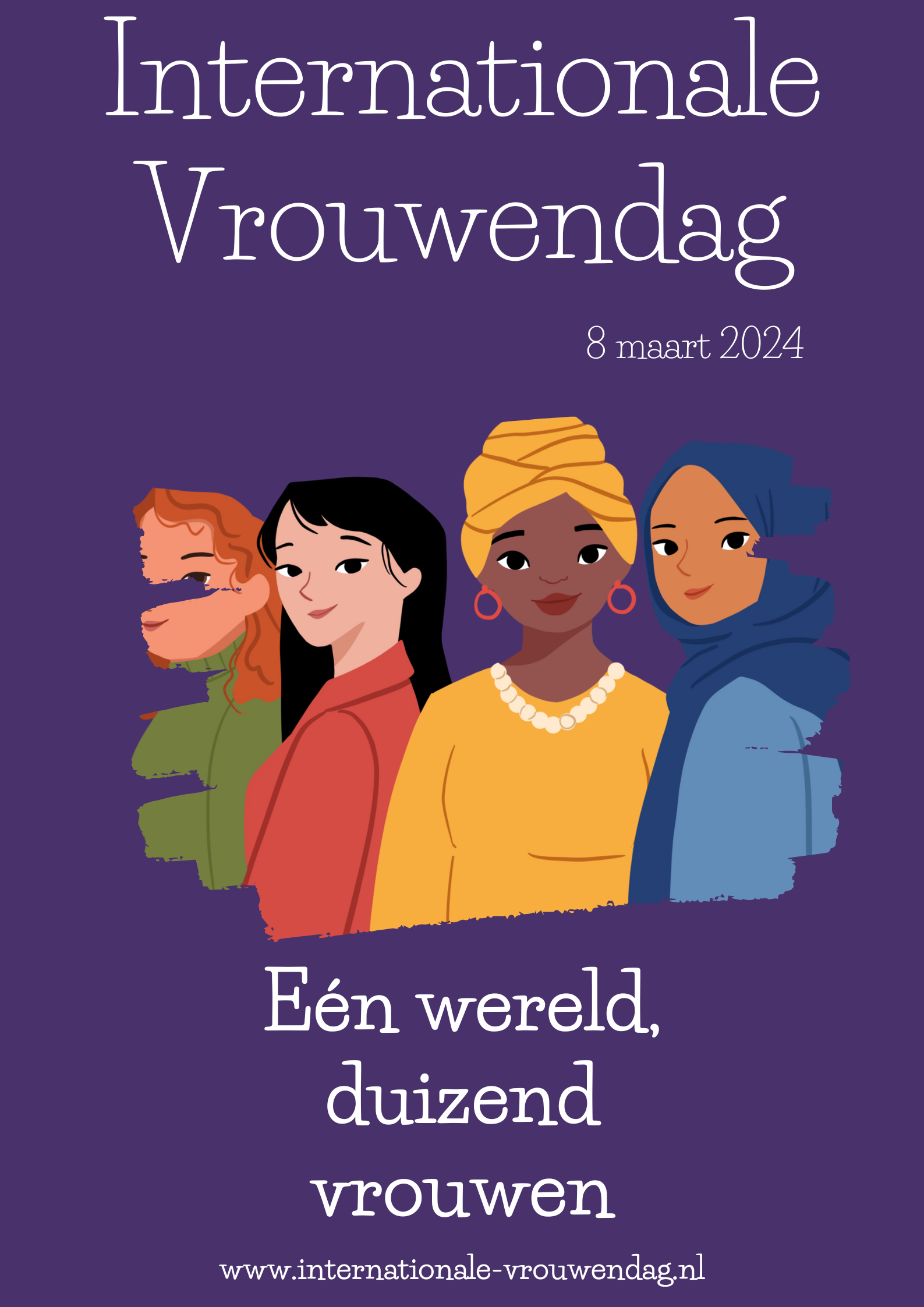 Poster staand Internationale Vrouwendag (2)