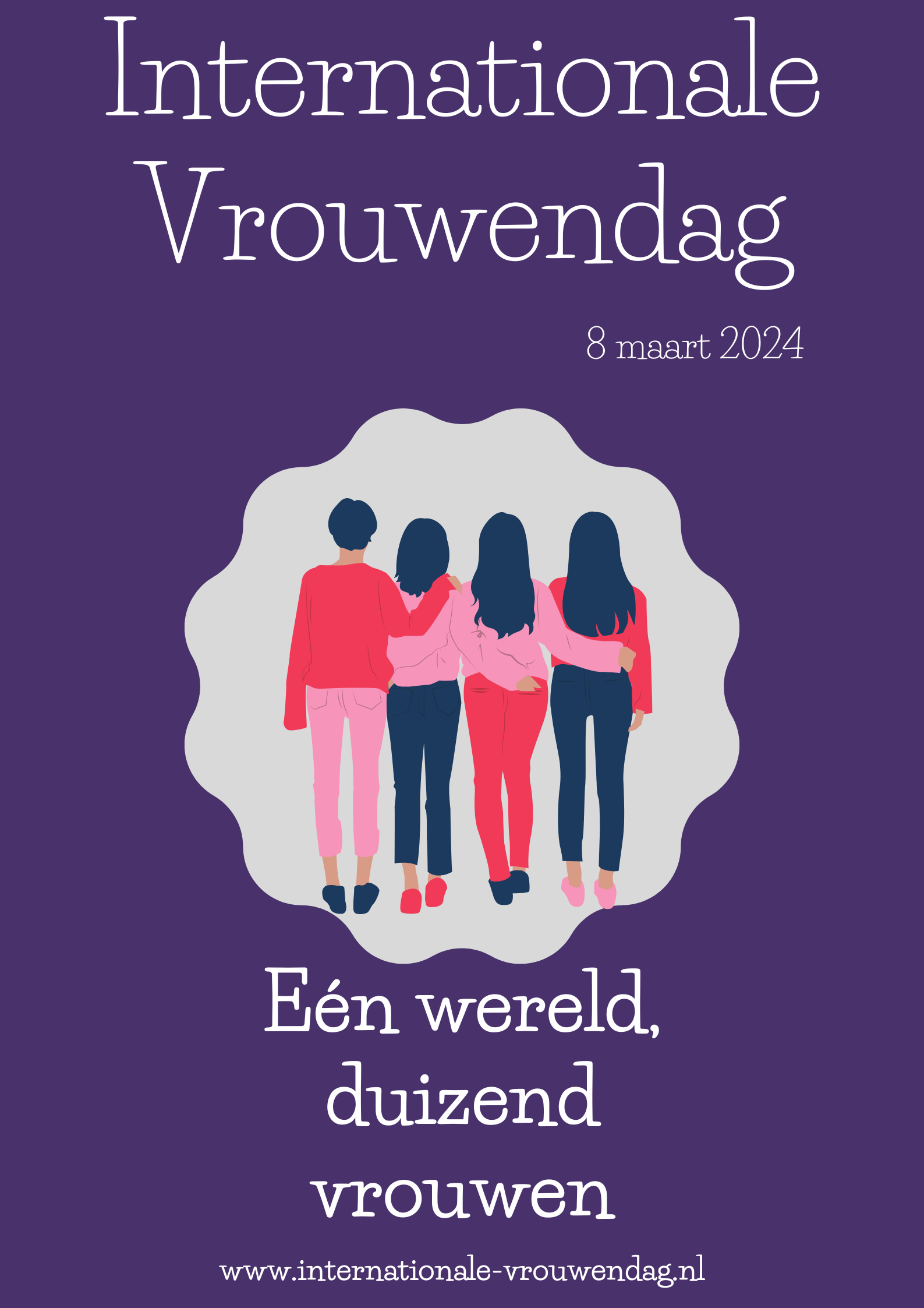 Poster staand Internationale Vrouwendag (3)