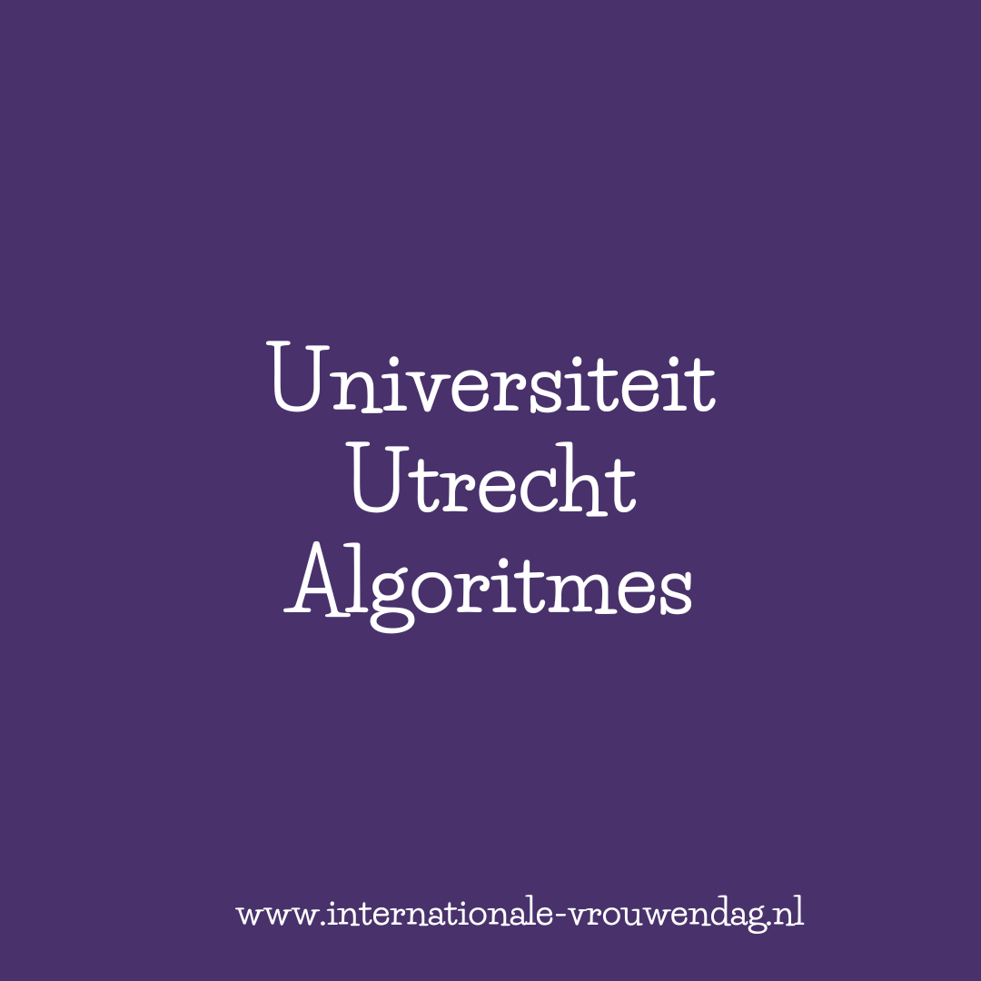 Universiteit Utrecht algoritmes