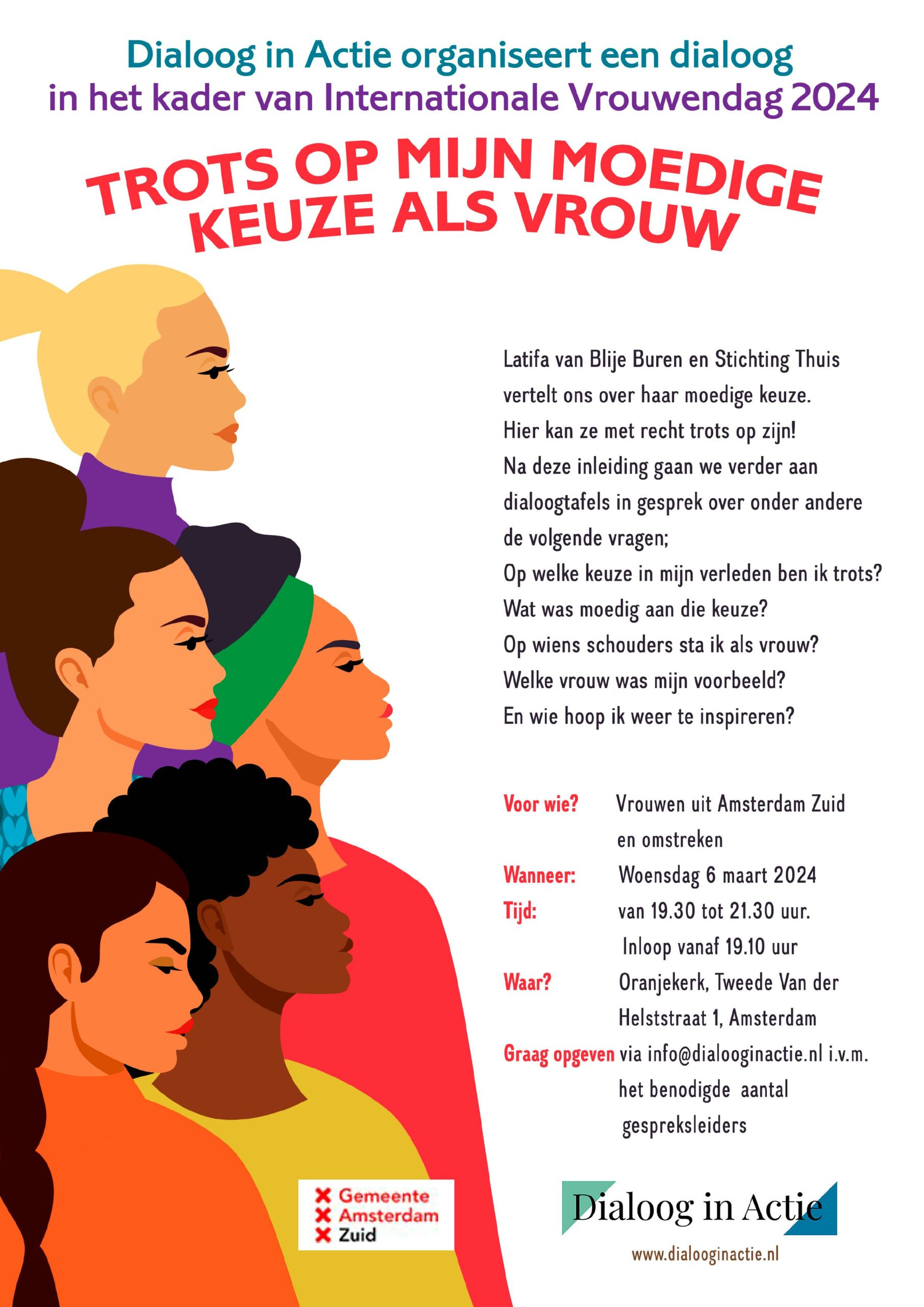 Uitnodiging 6 maart dialoog Mijn Moedige Keuze