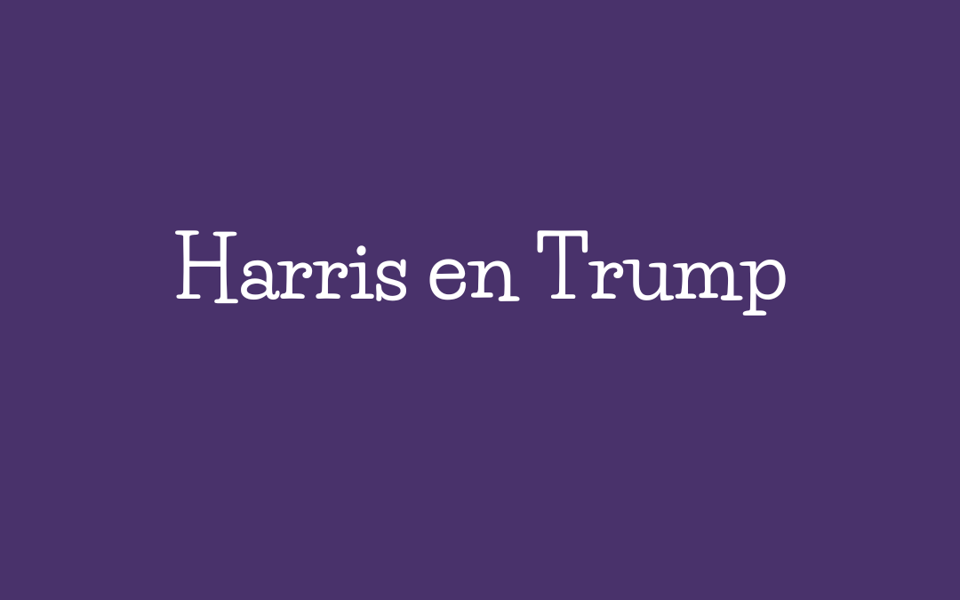 Trump en de angst voor Harris