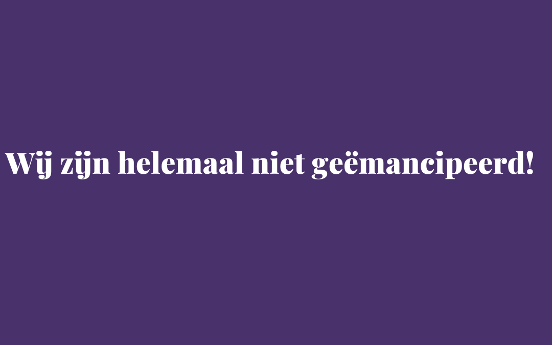 Meer Vrouwen in de Politiek: De Sleutel tot Echte Vrouwenemancipatie
