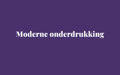 Moderne onderdrukking