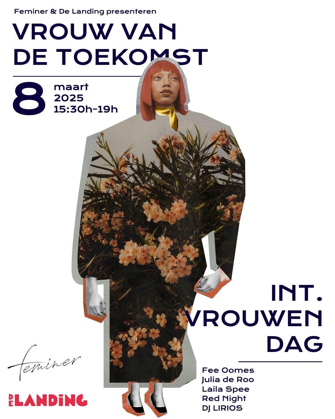 Feminer X De Landing: Vrouw van de Toekomst 7 Mrt08 DL Internationale vrouwendag PB staand 1. jpg