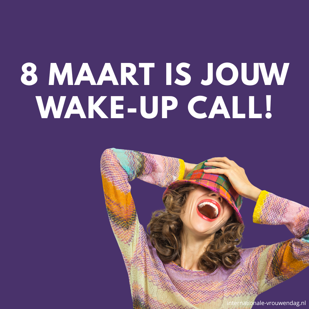 wake-up 8 maart vrouwendag