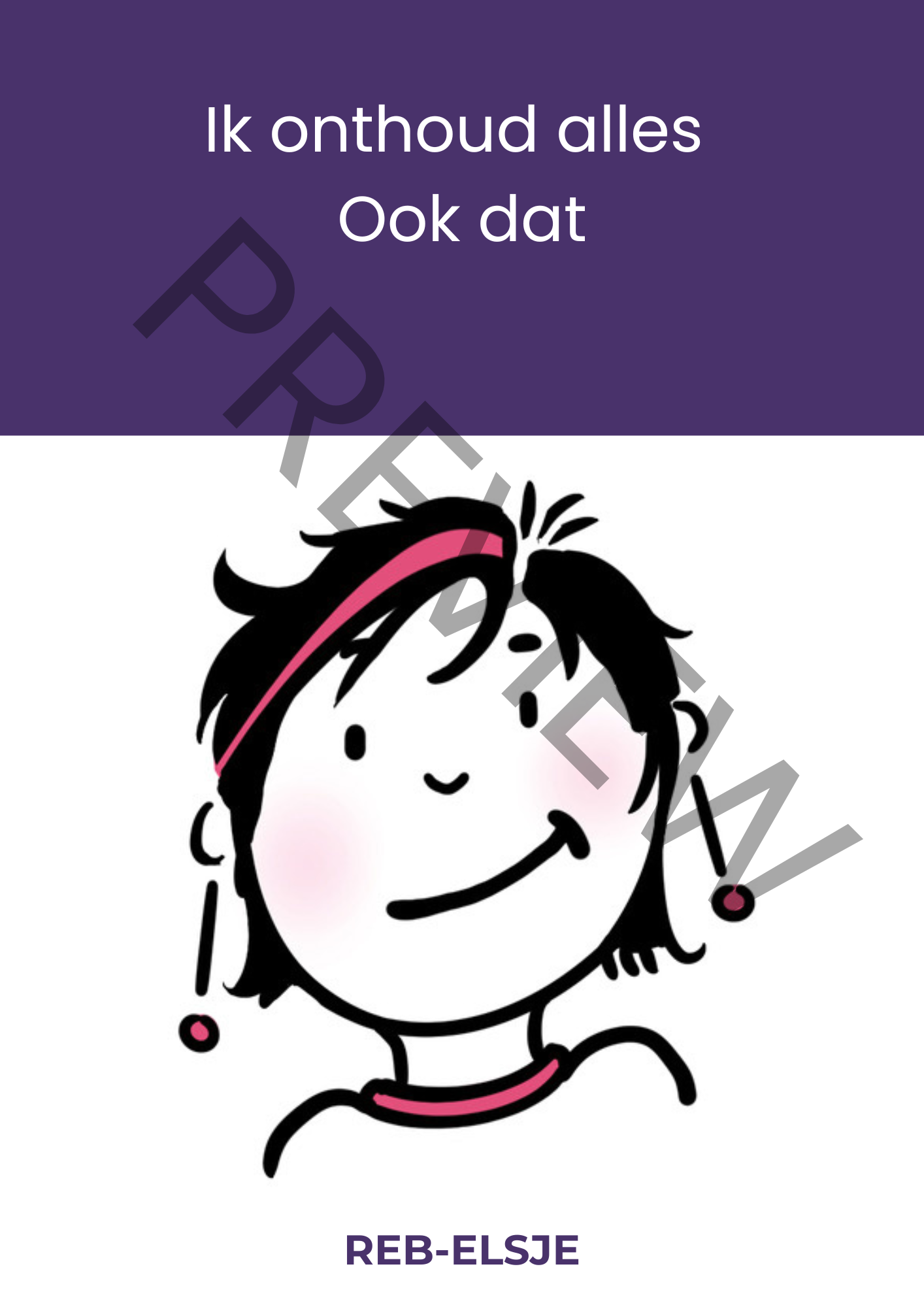 Preview Ik onthoud alles Ook dat Preview Ik onthoud alles Ook dat