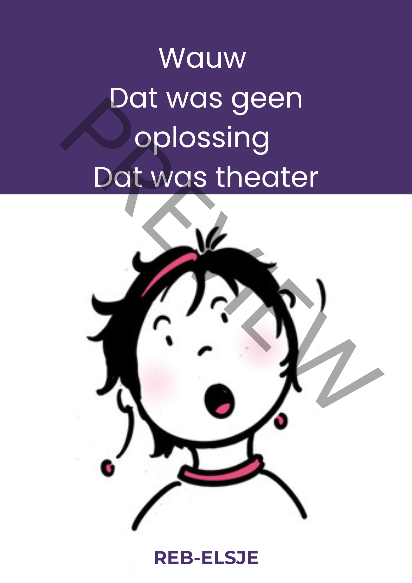 Preview Wauw Dat was geen oplossing Dat was theater Preview Wauw Dat was geen oplossing Dat was theater