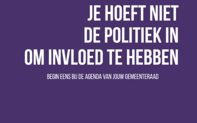 Blogs 4 Politiek actief worden als vrouw? Je hoeft niet meteen de politiek in